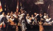 HALS, Frans Officers and Sergeants of the St Hadrian Civic Guard oil painting artist